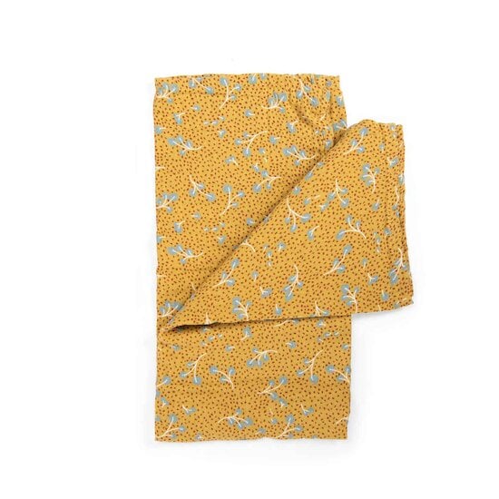 Trois petits lapins Set de 3 langes imprimés Sauge/Argile/Ocre  de Moulin Roty Trois petits lapins Set de 3 langes imprimés Sauge/Argile/Ocre  de Moulin Roty