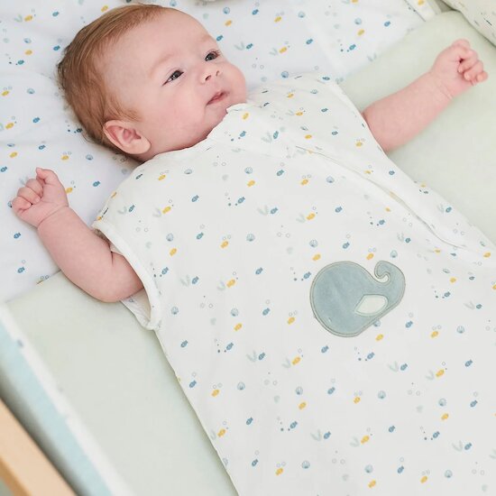 Romeo, Jules et Sally Gigoteuse en popeline Baleine  de Nattou