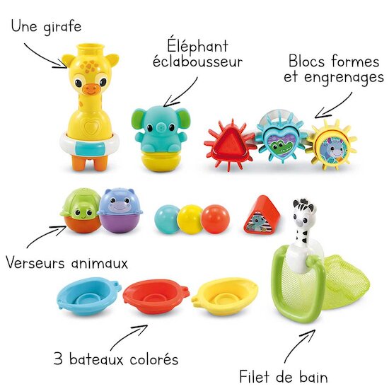 Maxi-coffret de bain multiactivité   de Vtech