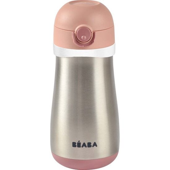 Gourde inox Old Pink  de Béaba