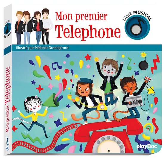 Livre Musical Mon Premier Téléphone   de PlayBac