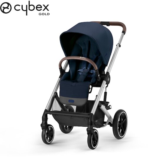 Poussette Balios S Lux Châssis Silver - Ocean Blue  de CYBEX