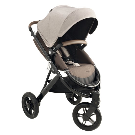 Bébé Confort Lila Poussette Tout terrain, confortable, hamac transformable  en couffin, de la naissance à 3 ans et demi, 0 à 15 kg, Sparkling Grey