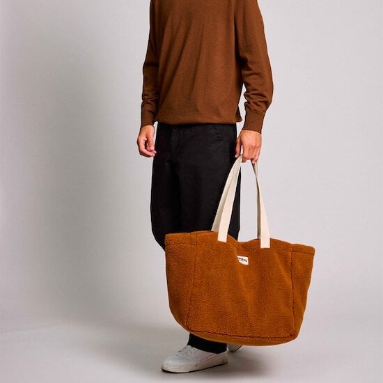 Sac cabas Claude Teddy Brun  de Hindbag