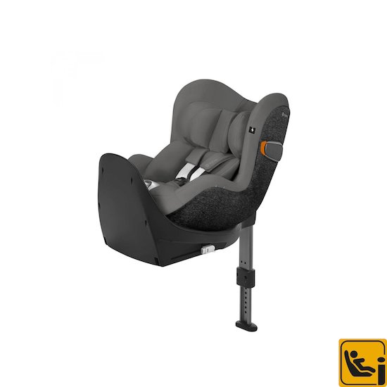 Siège auto Sirona Zi i-Size Soho grey/Mid grey  de CYBEX