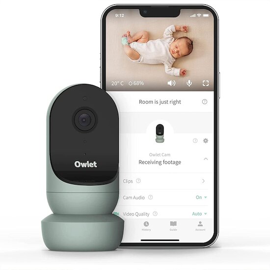 Babyphone Cam 2 Vert  de Owlet