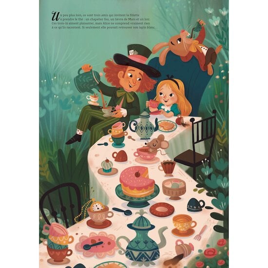 Livre projecteur Alice au Pays des Merveilles  de AUZOU Livre projecteur Alice au Pays des Merveilles  de AUZOU