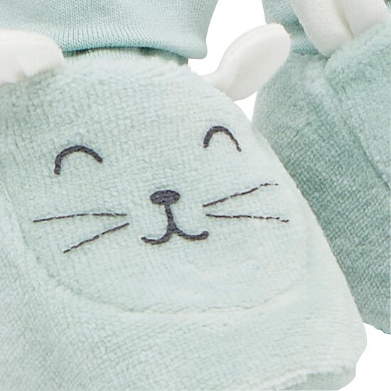 Chaussons Vert Sauge  de P'tit bisou Chaussons Vert Sauge  de P'tit bisou