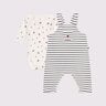 Salopette et body en coton