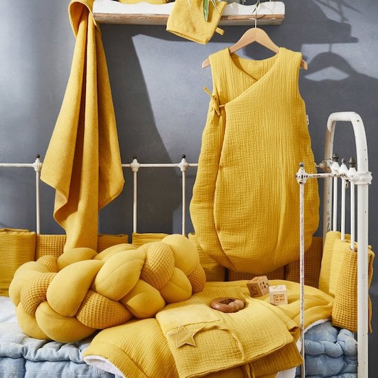 Mix & Match Gigoteuse Kimono  Moutarde  de BB&Co