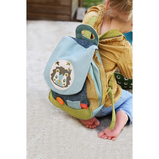 Sac à dos pour enfant Lion Criquet  de L'Oiseau Bateau