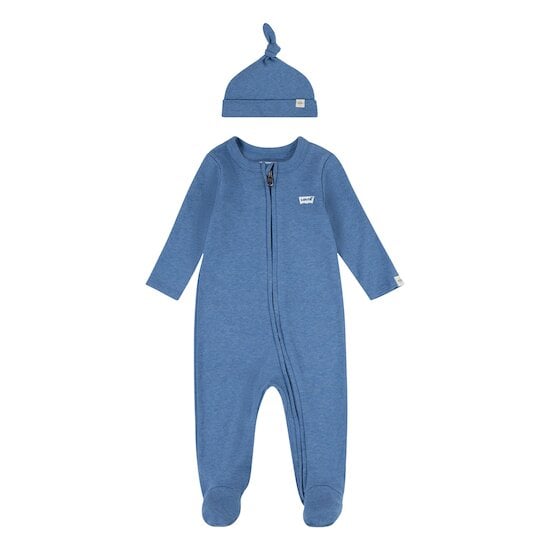 Ensemble Combinaison + Bonnet Bleu marine  de Levi's Kids