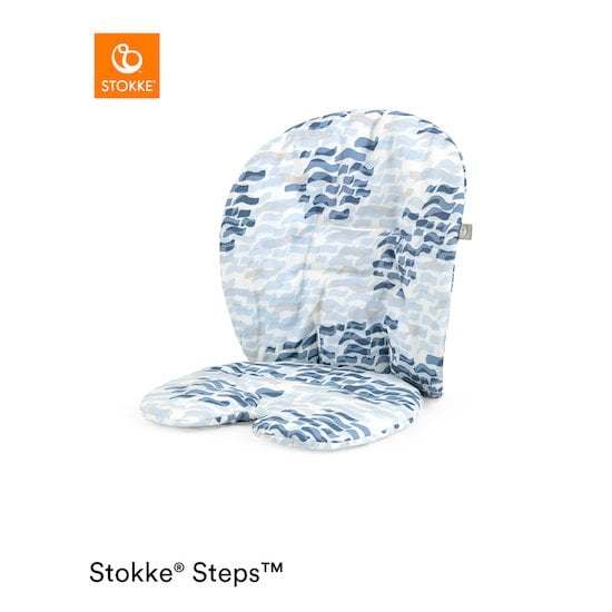 Coussin Steps™ Blue Waves  de Stokke®