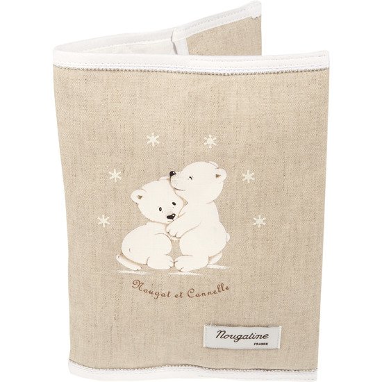 Nougat et Cannelle protège-carnet de santé