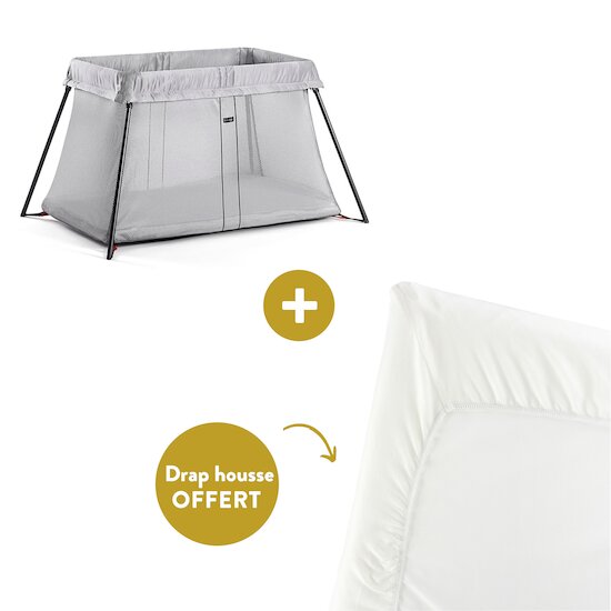 Offre BabyBjörn : Un drap housse offert pour l'achat d'un lit parapluie !   de BabyBjörn
