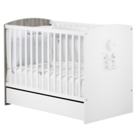 Mickey Tiroir De Lit 60x1 Blanc De Sauthon Baby S Sweet Home Tiroirs De Lit Aubert