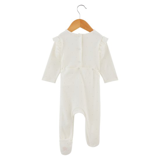 Pyjama imprimé collection Licorne Gold dot 1 mois de P'tit bisou