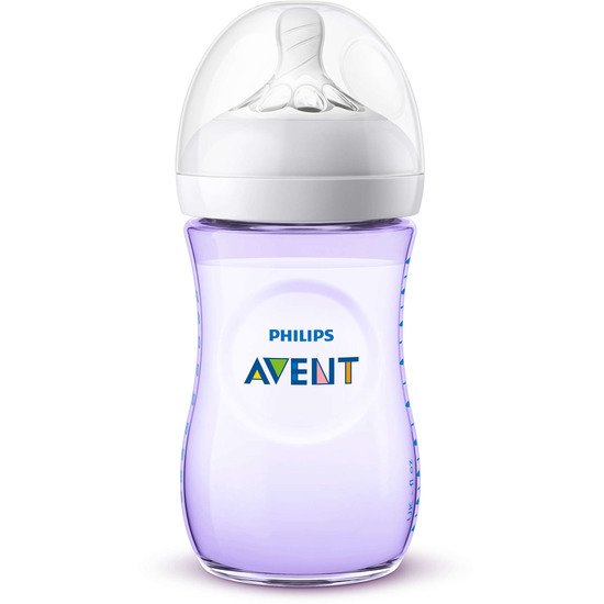 Biberon Natural 2.0 Violet 260 ml de Philips AVENT