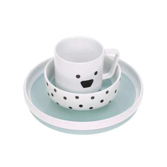 Coffret repas en porcelaine Little Chums chien  de Lässig Coffret repas en porcelaine Little Chums chien  de Lässig