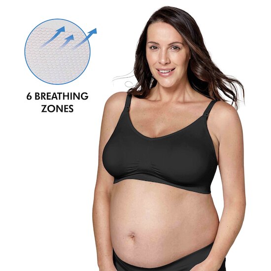 Soutien-gorge de grossesse et d’allaitement ultra-respirant Keep Cool™ Noir  de Medela Soutien-gorge de grossesse et d’allaitement ultra-respirant Keep Cool™ Noir  de Medela