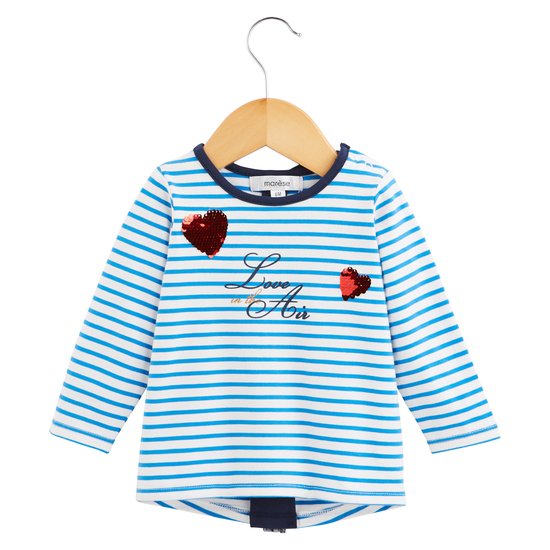 T-shirt rayé collection Pop Cargo Fille