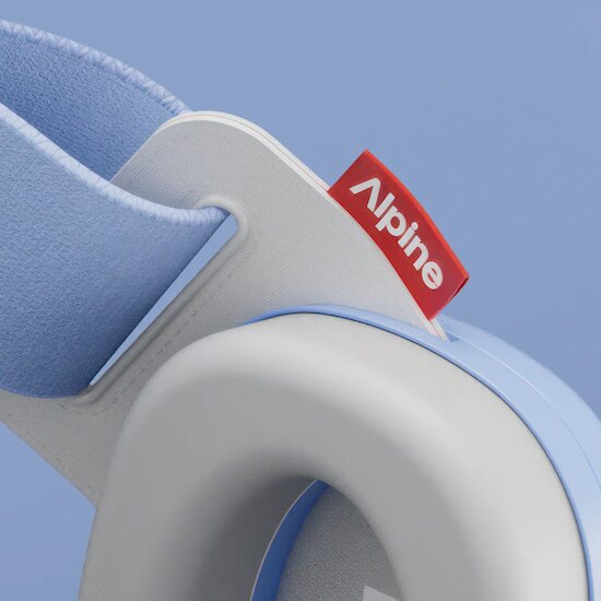 Protection auditive Muffy Baby New Bleu  de Alpine Protection auditive Muffy Baby New Bleu  de Alpine