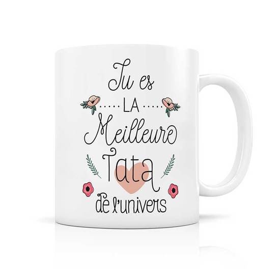 Mug Meilleure tata  de Label Tour