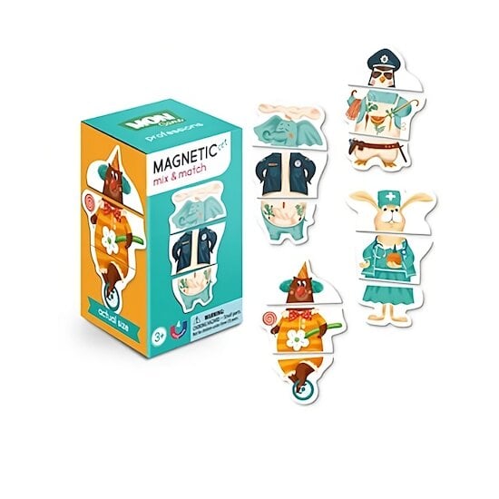 Mix & Match Jeu Magnétique Métier  de Dodo