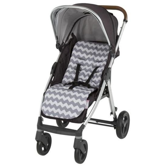 Assise poussette Grey Zig Zag  de Babytolove