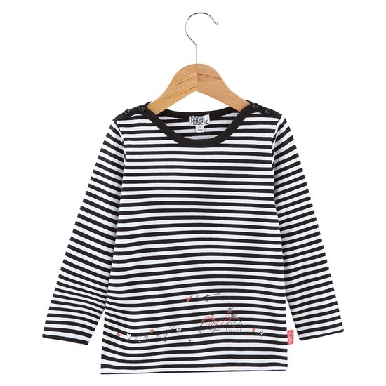 T-shirt rayures collection Amsterdam Forever Fille