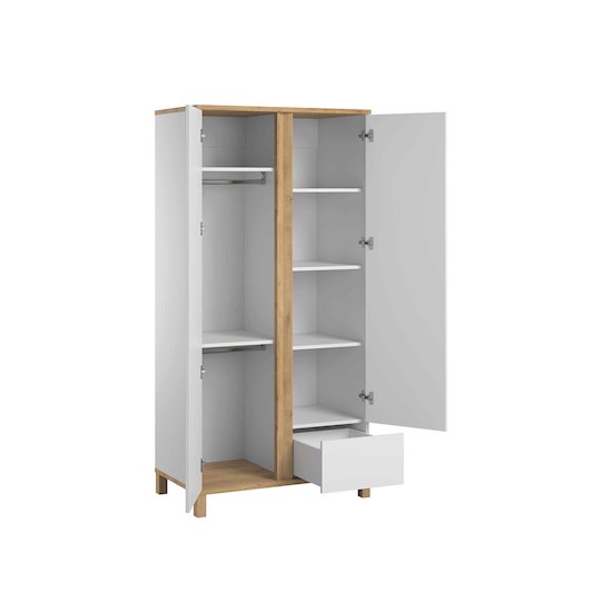Altitude Armoire 2 portes Blanc  de Vox Altitude Armoire 2 portes Blanc  de Vox