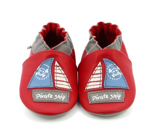 Chaussons pirate ship Rouge 17/18 de Robeez