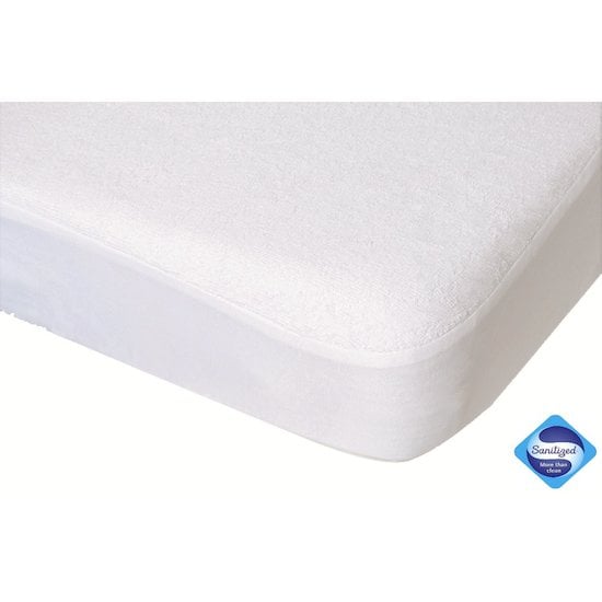 Protège matelas Blanc 40 x 80 cm de Petit à petit