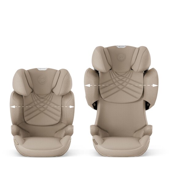 Siège Auto Solution T i-Fix Plus Cozy Beige  de CYBEX Siège Auto Solution T i-Fix Plus Cozy Beige  de CYBEX
