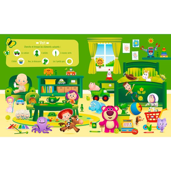 Disney Baby - Mon Cherche et Trouve - Les couleurs   de Hachette Jeunesse Disney Disney Baby - Mon Cherche et Trouve - Les couleurs   de Hachette Jeunesse Disney
