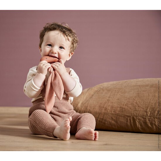 Lapinoo Anneau de dentition silicone Terracotta  de Kaloo Lapinoo Anneau de dentition silicone Terracotta  de Kaloo