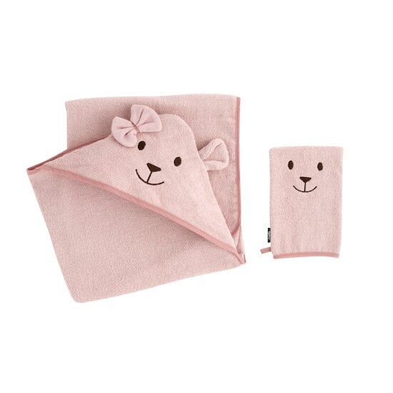 Coffret de bain Ours Rose  de Maïka