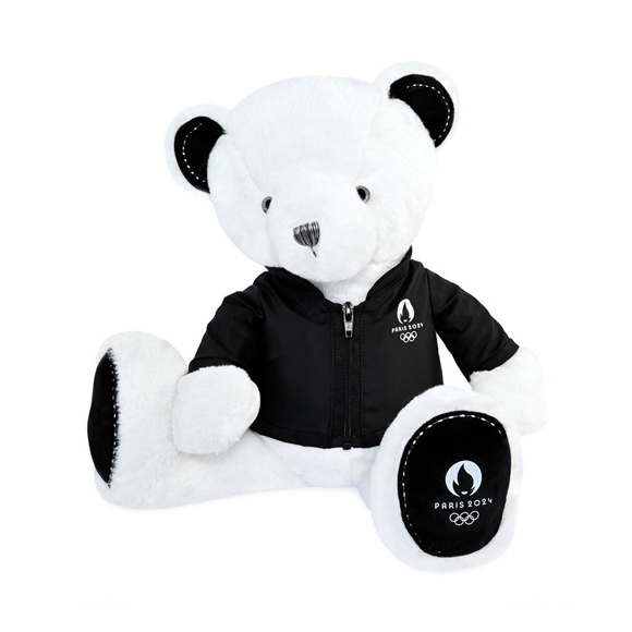 Jeux Olympiques 2024 Peluche Mascotte Olympique de Doudou et Compagnie,  Peluches : Aubert