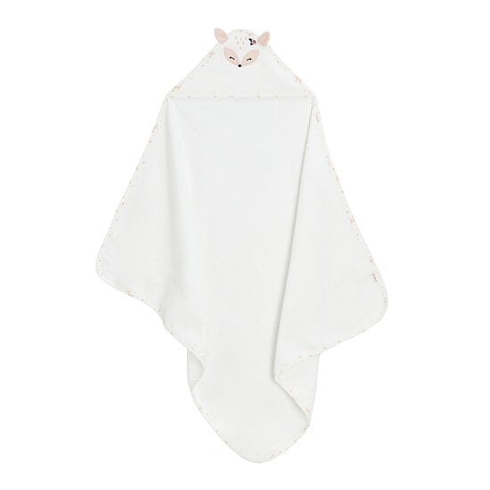 Petit Cocon Cape de bain Blanc Taille unique de P'tit bisou