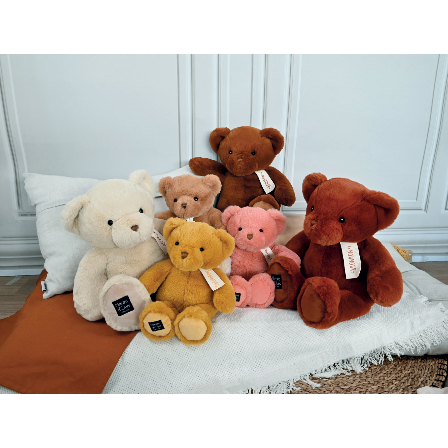 Histoire d'Ours Ours en Peluche Cannelle - Le Nounours - Peluche