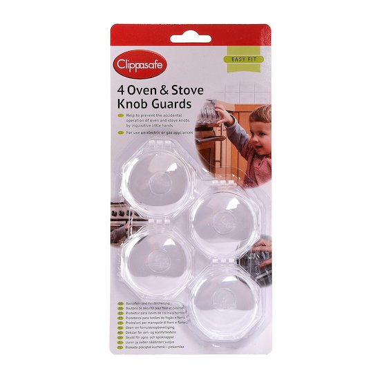 Protection de boutons de gazinière   de Clippasafe