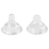 Kit tétine pour biberon d'apprentissage 2 en 1