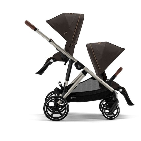 Poussette Gazelle S Châssis Taupe - Chocolate Brown  de CYBEX