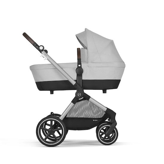 Poussette 2-en-1 Eos Lux Châssis Silver - Lava Grey  de CYBEX