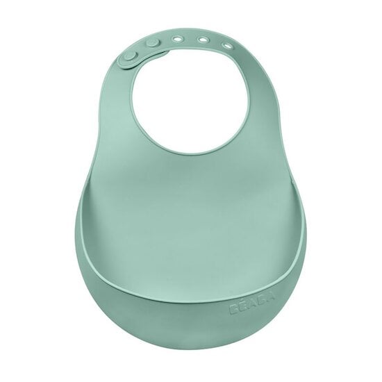 Bavoir silicone Vert Sauge  de Béaba