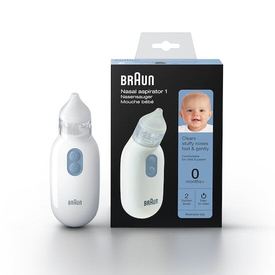 Mouche bébé 1 électrique tous âges BNA100EU de Braun, Mouches-bébé : Aubert