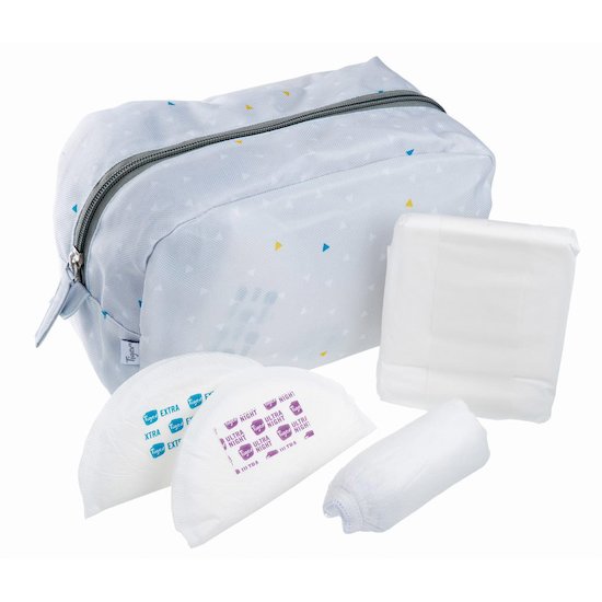 Kit de soin 6 pièces Gris de Formula Baby, Trousses de toilette