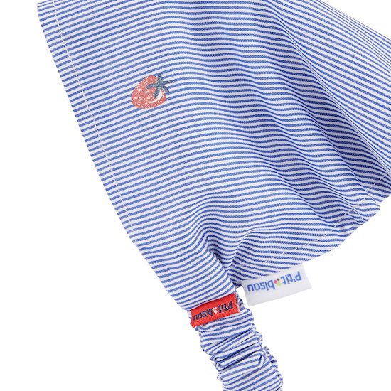 Bandana Navy Baby Bleu Taille unique de P'tit bisou Bandana Navy Baby Bleu Taille unique de P'tit bisou