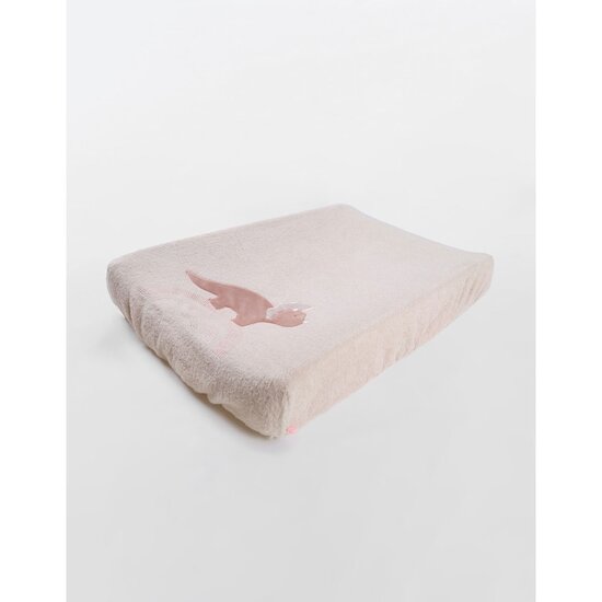 Popsie, Gigi & Louli Matelas à langer + housse Rose 45 x 67 cm de Noukies Popsie, Gigi & Louli Matelas à langer + housse Rose 45 x 67 cm de Noukies
