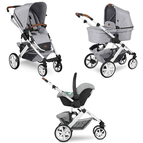 Poussette Trio Salsa 4 Graphite Grey  de ABC Design